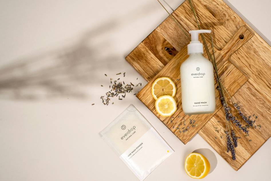 Natural ingredients for handmade organic lotion